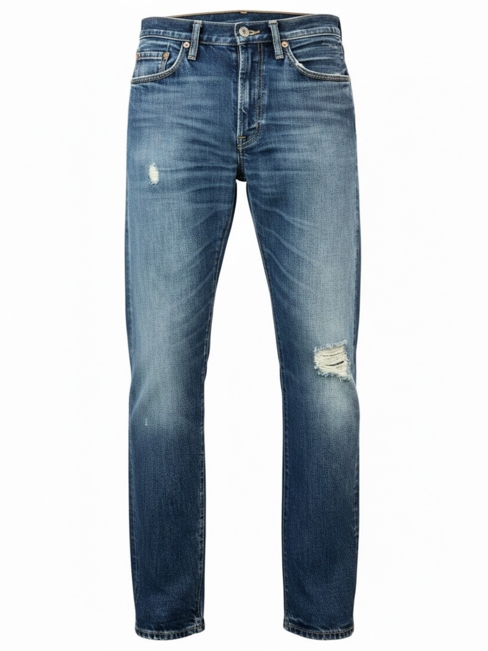 Levis 501Z XX LVC 1954 Blue Jeans Mens Size 29x34 Distressed Patched Denim